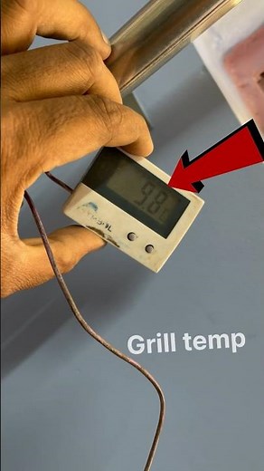 Grill temperature of ac