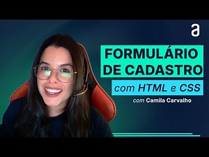 PASSO A PASSO: como criar um FORMULÁRIO DE CADASTRO usando só HTML e CSS