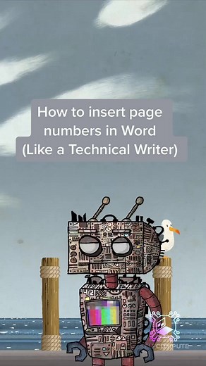 How to insert page numbers in Word (Like a Technical Writer)#foryoupage #fyp #al #selfcompute #selfimprovement #LearnOnTikTok #grow #viral #chatgpt #educate #microsoft #wordtips #technicalwriting