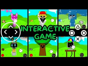 Incredibox Touch Sprunkis - Sprunki Interactive - Skibidi Simon, Mr Tree, Fun Bot, Gray