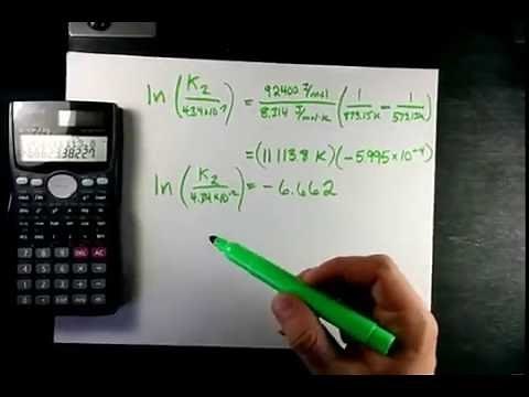 Van't Hoff Equation: Calculate Keq at a New Temperature