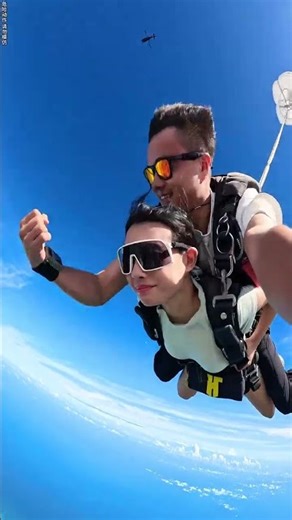 "Jumping Out of a Plane at 10,000 Feet! 😱 Adventure" Skydiving0:25