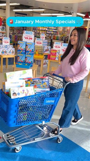 🎉 New deals for the new year! 🥳 In stores and online, get big savings on January monthly specials! ✅ Mix & Match Magnetic Wild Animals ✅ Crazy Shapes Magnetic Building Set ✅ Magnetic Wonder Tiles® - Master Set ✅ Turn & Learn Magnetic Gears ✅ Design & Build Water Blocks ✅ Lakeshore Magnetic Fishing Set ✅ Engineer-A-Coaster Activity Kit ✅ Animals Science Viewer ✅ Trace & Write Alphabet Center ✅ Giant Classroom Timer 🔗 Shop now: https://bit.ly/3Nxlgyy. | Lakeshore Learning