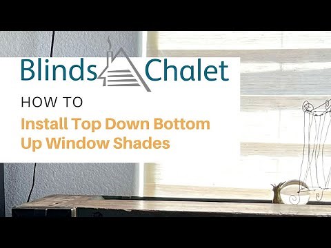 How to Install Top Down Bottom Up Window Shades