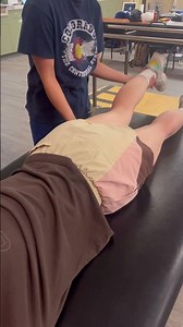 Manual muscle testing for hip extension: grade 4