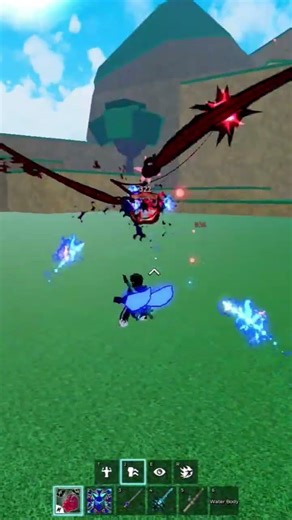 Kitsune Sanguine Midnight Blade one shot combo reached 3M with this... #bloxfruits #gamerrobot