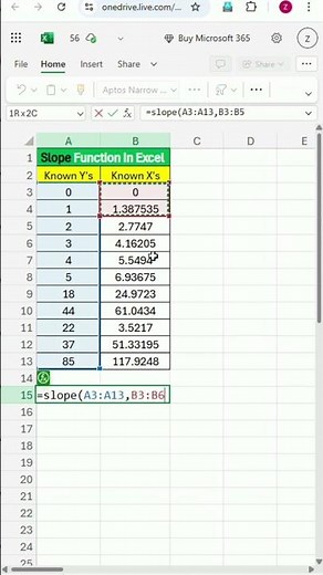 Slope Formula In Excel | Excel Formula | Slope Function | Excel WorldIn this video you learning e