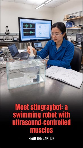 Ever imagined a robot swimming like a stingray? 🤔 Meet the new stingraybot, a cutting-edge creation from New Atlas Robotics. This innovative robot uses microbubble muscles controlled by ultrasound to mimic the graceful movements of a stingray. Think of it as a futuristic blend of biology and technology, where ultrasound waves replace traditional motors. Why is this a game-changer? It opens up new possibilities in underwater exploration, offering more agile and efficient movement. The ability to