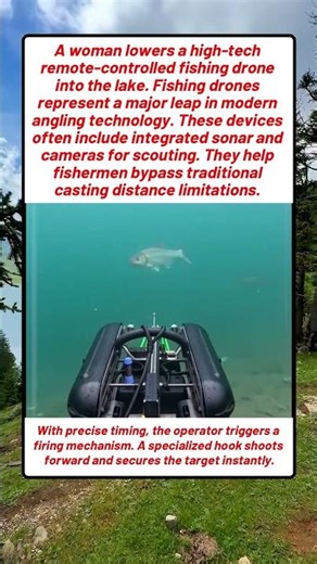 The Advanced Remote Controlled Drone That Changes How People Fish Underwater