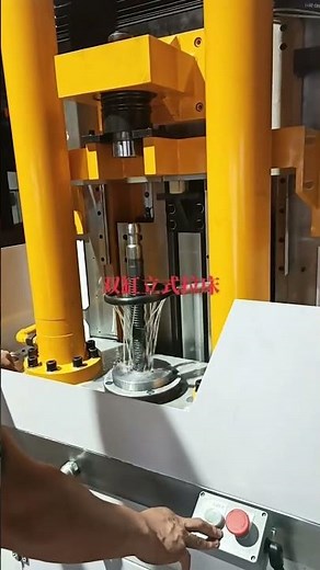 High-precision vertical broaching machine for processing splines, automatic broach tools lifting