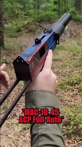 Ingram MAC-10 .45 ACP Full-Auto is the Best SMG EVER! (‪@BurstReview‬ )