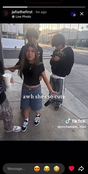 Cute Moments with Jafia and Michael