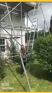 Ladder challenge, can you get up quicker than this? | WiseTradesmen
