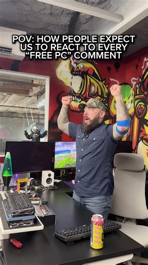 MINIONS!! TONIGHT WE GIVE FREE PC!!! (Not actually bro, sorry) #foryou #fyp #pcgamer #techtok #gamingpc