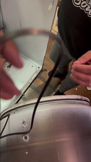 How to change Amana dryer belt #Amana #dryer Parr 1