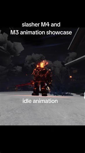 Roblox Slasher M4 Animation Showcase