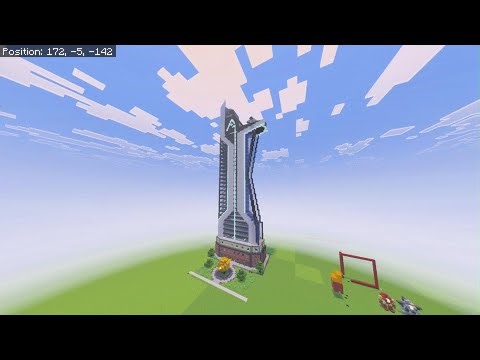 Minecraft avengers tower build