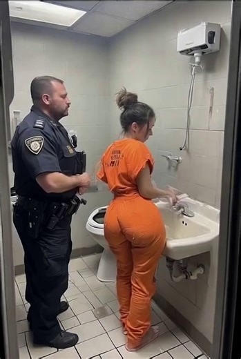 L'agent l'a emmenée aux toilettes et a oublié la caméra lorsqu'il a commencé à... 😵👇Voir plus | La déjantée du net humour no limit