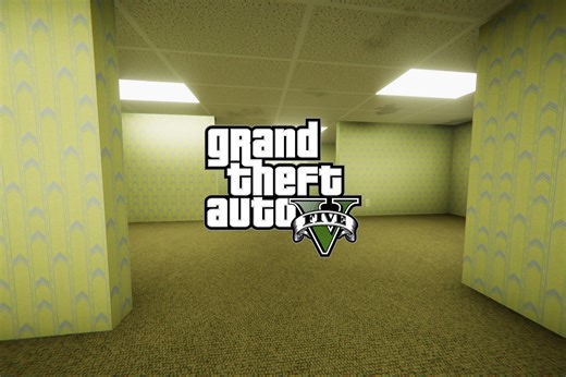 GTA 5 streamer explores Backrooms with mods