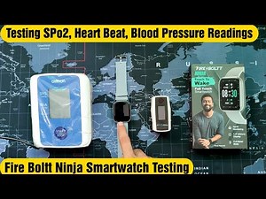 Fire Boltt Ninja Smartwatch Vs Medical Device Readings | SPo2 Heart Beat, Blood Pressure Reading
