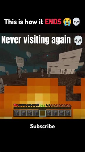 NEVER visiting Nether again 😭💀#minecraft#memes#shorts#minecraftmemes#minecraftshorts#fyp#fypシ#mcpe