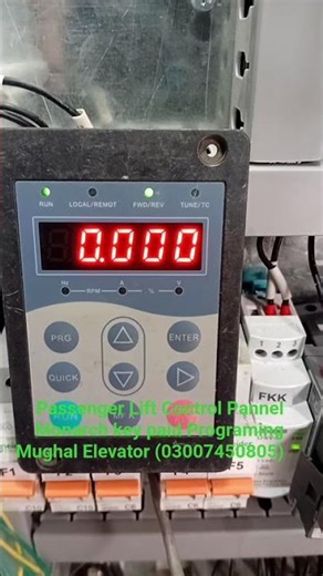 Passenger Lift Control pannel Monarch Key paid Programing #passengerlift #Like #subscribe #Share