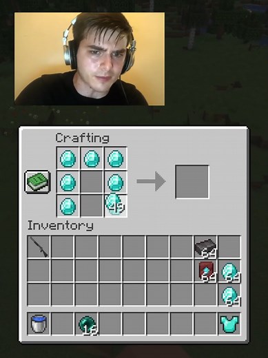 Bro thought he could survive 💀#minecraft #funny #minecraftmemes #memestiktok