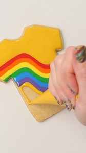 445K views · 4.3K reactions | These rainbow tshirt cookies along with this song are making me feel very relaxed today  | SweetAmbs | Facebook