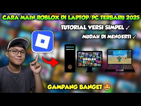 HOW TO PLAY ROBLOX ON A LAPTOP/PC (LATEST 2025) | How to Download and Set Up on a Laptop/PC