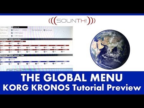 Korg Kronos - Global - Tutorial Preview
