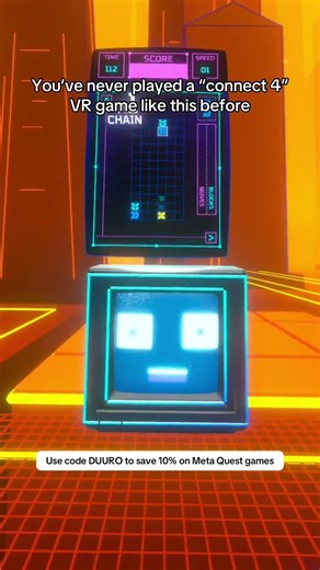 Bloxer is a simple but cool connect 4 type VR game #bloxer #vrgaming #vrgame #metaquest3