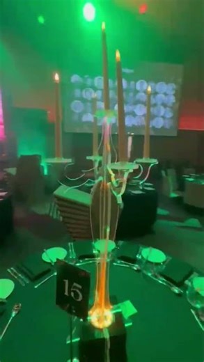 Elegant and Flame Free Event Styling