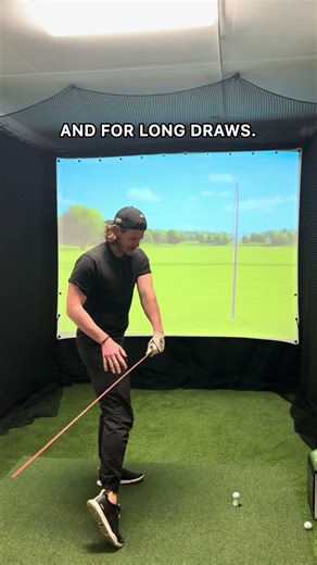 I love this drill to hit long draw bombs! #GolfDrills