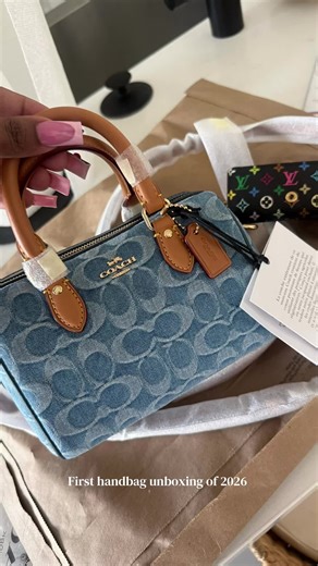 Perfect Spring and Summer Mini Rowan Bag from Coach