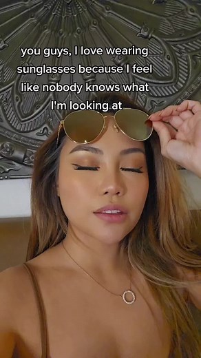I'm so stealth that @numi_r can't tell what I'm looking at #sunglasses #funny #Asian #Filipino
