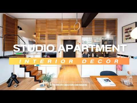 CUTE! STUDIO APARTMENT DECOR IDEAS |TIPS FOR DECORATING COZY STYLISH SMALL SPACE APARTMENT ON BUDGET