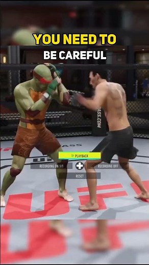 How to do the role technique in UFC 4 (How to use head movement)