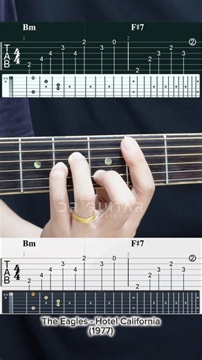 I made the Hotel California guitar intro simpler and easier to play, so you can also try it | Doni