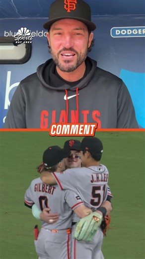 Tony is at a loss of words on this outfield celly 🤣 | NBCS Bay Area