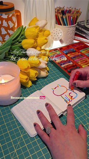 A Colorful Cat to Brighten Your Day 🐱🌈 | Cozy Art Therapy