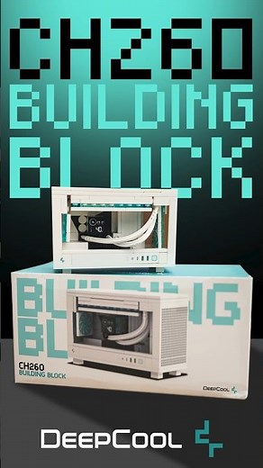 Building the DeepCool CH260 Mini Case… in TOY Form! 🧱🔥 | DeepCool Building Block Timelapse