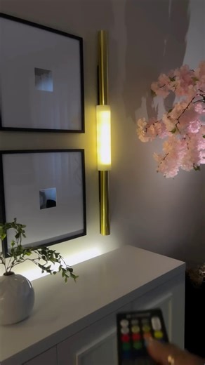 ✨WOW✨…Take a look at these DIY Wall sconces 🤩🤩Hey-hey L💖VES! Wall sconces are tricky because you have to find a way to power the lights. The pool noodle was the perfect place for me to hide the USB battery pack (I just cut a hole on the backside and put the USB battery pack in the hole). ⭐️I have them linked in my Amazon Store. I think these turned out SUPER CUTE…they are simple buy so stylish ✨✨Let me know what you think 😊#diy #diywallsconce #diycrafts #diyideas #diydecor #diyhomedecor #eas