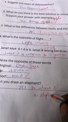 9K views · 30 reactions | Grading my student's test  | Correct Mugu | Facebook