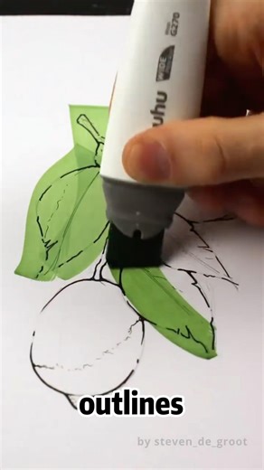 How to Draw with Office Markers in 1 Min