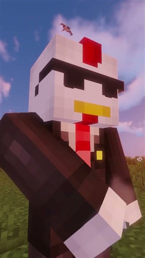 punching a tree can be cinematic too. #minecraft #memes #cinematic