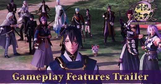 Touken Ranbu Warriors Game Streams Gameplay Trailer Featuring Akiko Shikata's Opening Theme