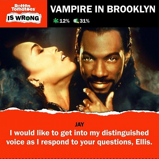 On the latest episode of our podcast, we break down Eddie Murphy and Wes Craven's 'Vampire in Brooklyn' - what do you think, does the film deserve its Rotten score? | Rotten Tomatoes