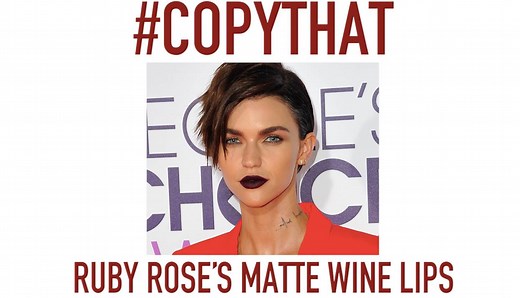 214K views · 54 reactions | Here's how to copy Ruby Rose's sultry matte lips. | Yahoo Life | Facebook