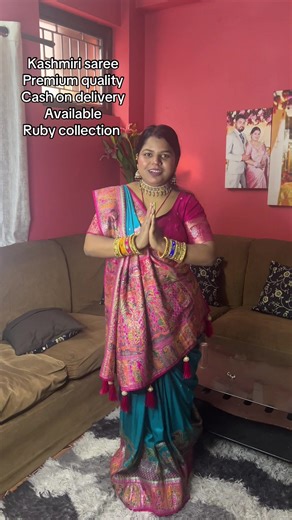 Premium Quality Kashmiri Sarees for Wedding Season