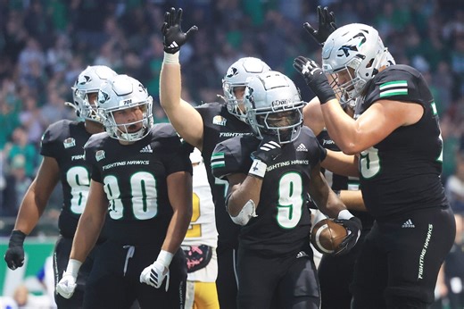UND football’s kickoff time against Southern Illinois moved to noon